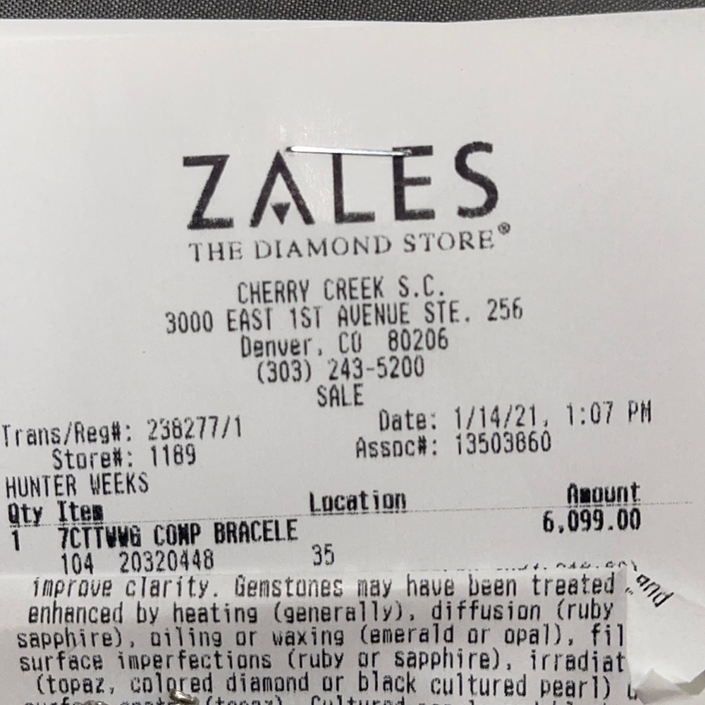 10k white gold bracelet